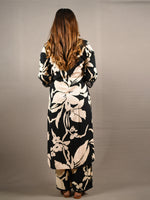 Load image into Gallery viewer, Black and White 2 Piece Pure Cotton Suit