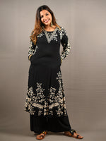 Load image into Gallery viewer, Black 2 Piece Pure Cotton Suit