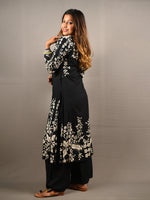 Load image into Gallery viewer, Black 2 Piece Pure Cotton Suit