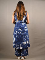 Load image into Gallery viewer, Blue and White 2 Piece Pure Cotton Suit