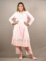 Load image into Gallery viewer, Light Pink 2 Piece Pure Cotton Suit