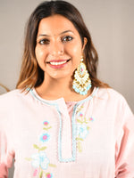 Load image into Gallery viewer, Light Pink 2 Piece Pure Cotton Suit