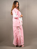 Load image into Gallery viewer, Light Pink Cotton Co-ord Set