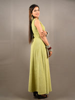 Load image into Gallery viewer, Green Woolen Dress + Jacket