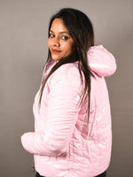 Load image into Gallery viewer, Pink Puffer Jacket