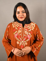 Load image into Gallery viewer, Kashmiri Embroidered Woolen Kurti