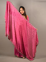Load image into Gallery viewer, Orange and Pink Sharara Suit with Machine work and Mirrors