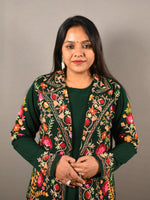 Load image into Gallery viewer, Kashmiri Embroidered 2 Piece with Shrug