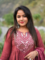 Load image into Gallery viewer, 3 Piece Cotton Frock Suit