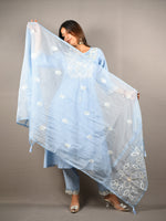 Load image into Gallery viewer, 3 Piece Muslin Frock Suit