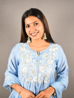 Load image into Gallery viewer, 3 Piece Muslin Frock Suit