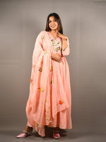 Load image into Gallery viewer, 3 Piece Cotton Frock Suit