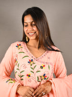 Load image into Gallery viewer, 3 Piece Cotton Frock Suit