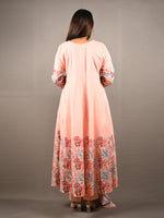 Load image into Gallery viewer, Party Wear Cotton Frock Suit With Dupatta