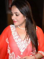 Load image into Gallery viewer, Kashmiri Aari Work Embroidered Long 1 Piece Kaftan