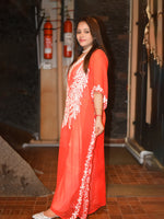 Load image into Gallery viewer, Kashmiri Aari Work Embroidered Long 1 Piece Kaftan