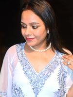 Load image into Gallery viewer, Kashmiri Aari Work Embroidered Long 1 Piece Kaftan