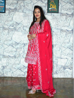 Load image into Gallery viewer, Original Stone Chinon Fabric Computer Work Sharara