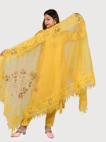 Load image into Gallery viewer, Maheshwari Silk Suit With Organza Dupatta & Bottom Silk