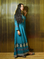 Load image into Gallery viewer, Embroidered Georgette Frock Suit With Dupatta