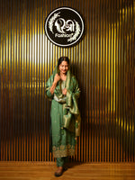 Load image into Gallery viewer, 3 Piece Cotton Silk Blend Suit