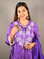 Load image into Gallery viewer, 3 Piece cotton silk suit