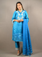 Load image into Gallery viewer, 3 Piece cotton silk suit