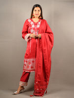 Load image into Gallery viewer, 3 Piece cotton silk suit