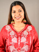 Load image into Gallery viewer, 3 Piece cotton silk suit