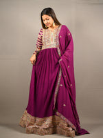 Load image into Gallery viewer, Dhori Work Georgette Fabric Gown