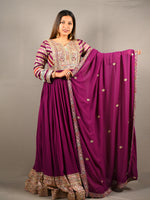 Load image into Gallery viewer, Dhori Work Georgette Fabric Gown