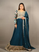Load image into Gallery viewer, Dhori Work Georgette Fabric Gown