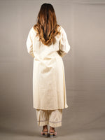 Load image into Gallery viewer, White 2 Piece Pure Cotton Suit
