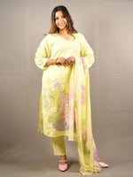 Load image into Gallery viewer, Light Green 3 Piece Pure Cotton Suit
