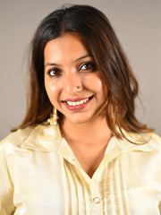 Cream Floral Embroidered Co-ord Set