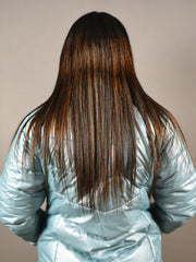 Turquoise Puffer Jacket