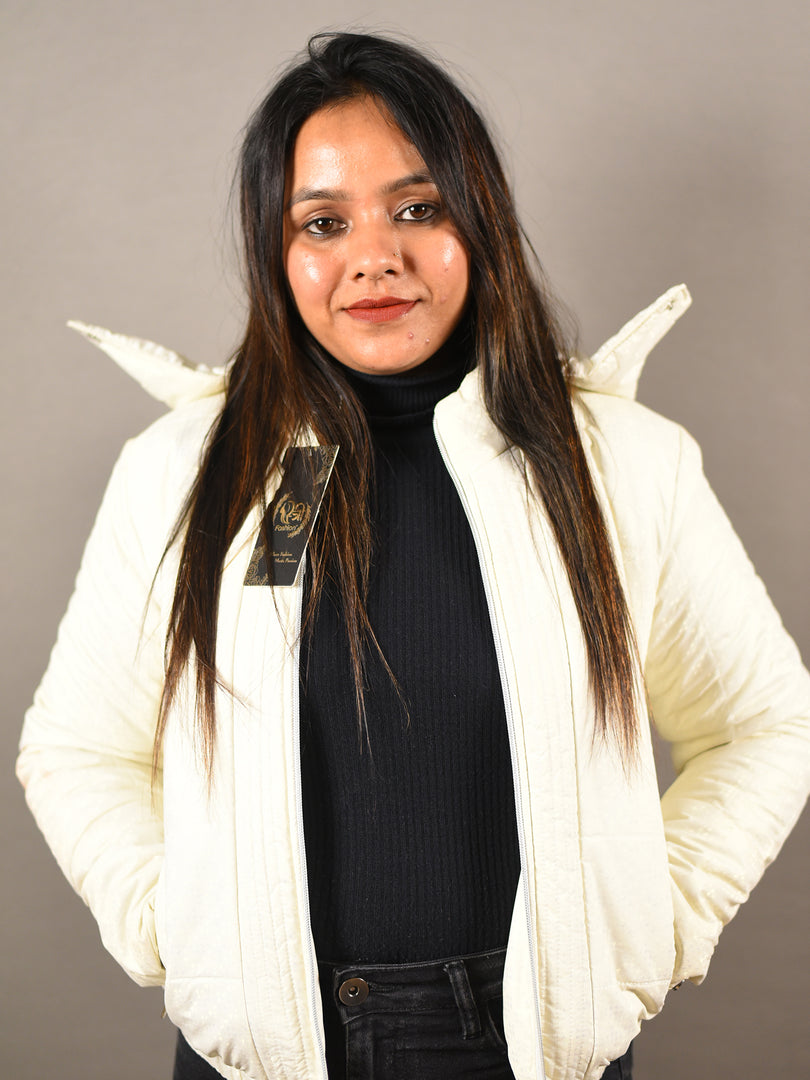 White Puffer Jacket