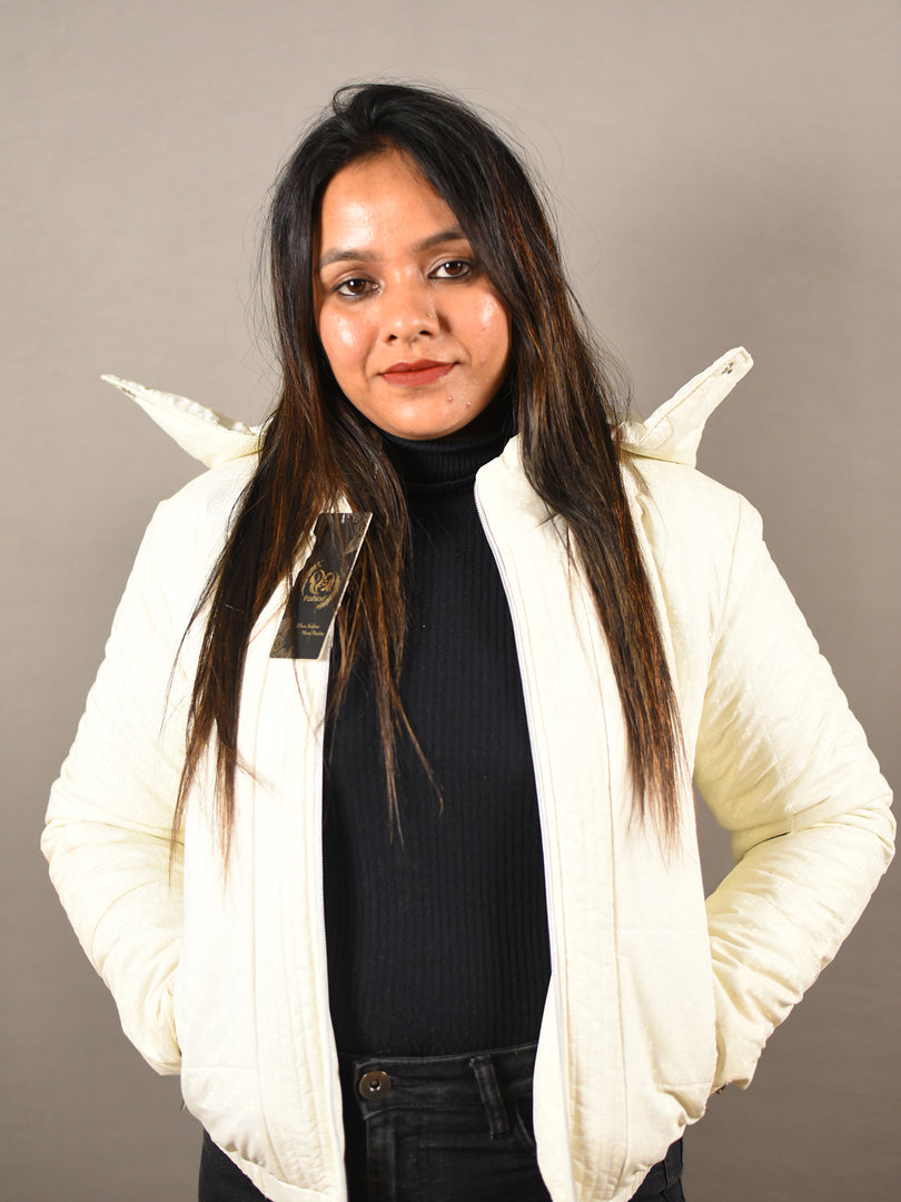 White Puffer Jacket