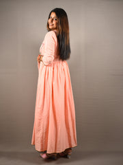 3 Piece Cotton Frock Suit