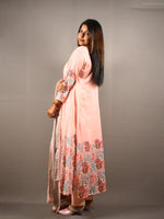 Load image into Gallery viewer, Party Wear Cotton Frock Suit With Dupatta
