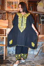 Load image into Gallery viewer, Kaftan Embroidered Co-ord Set
