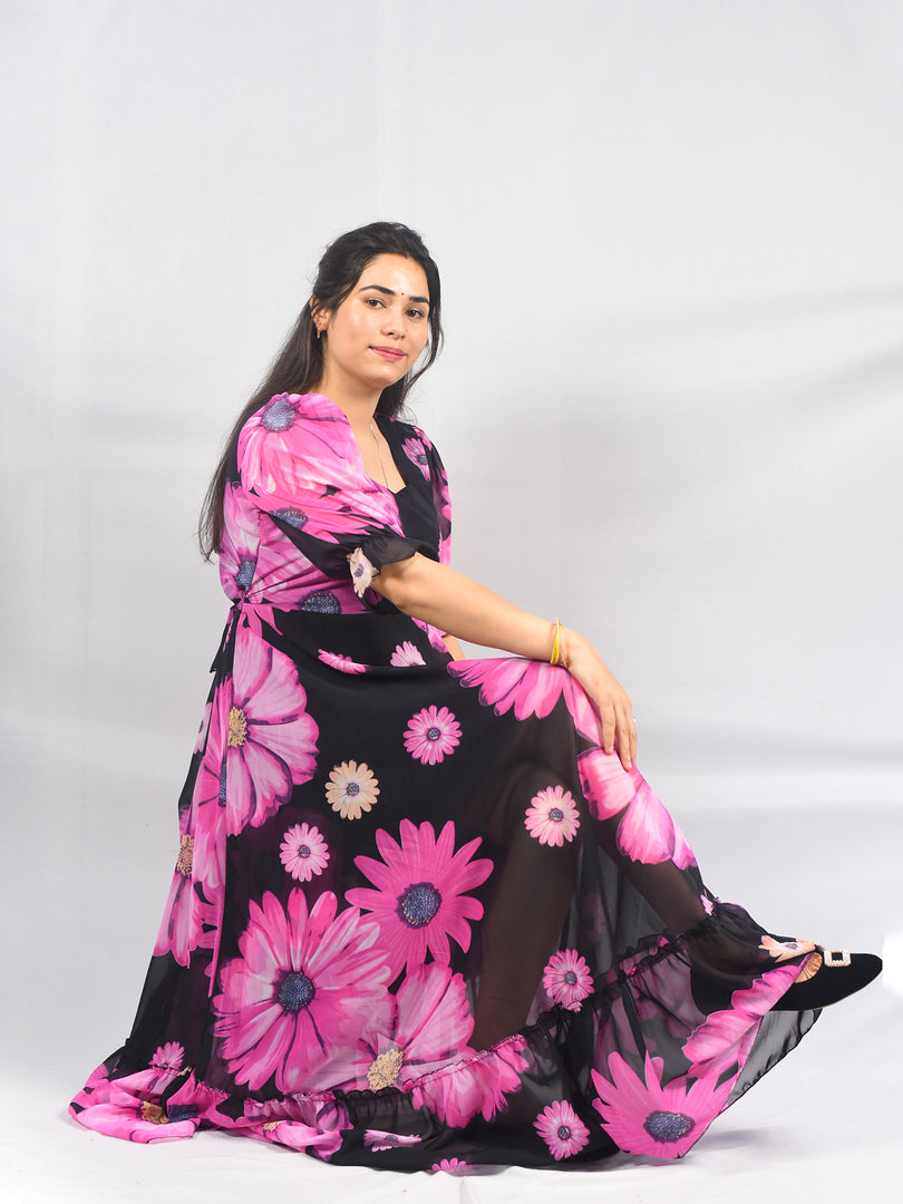 Georgette Frock Dress