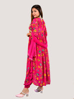 Load image into Gallery viewer, Aliya Cut Suit in Chinon with lining Fabric With Chiffon Dupatta
