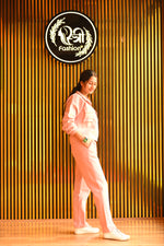 Load image into Gallery viewer, Pink Solid Regular track suit
