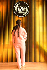 Load image into Gallery viewer, Pink Solid Regular track suit
