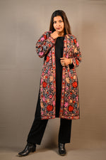 Load image into Gallery viewer, Multi Color Kashmiri Embroidered 2 Piece with Shrug
