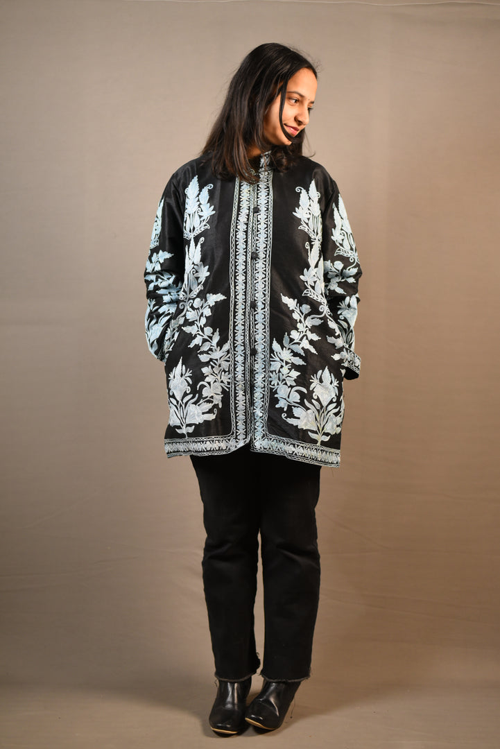 Silk Kashmiri Embroidered Jackets