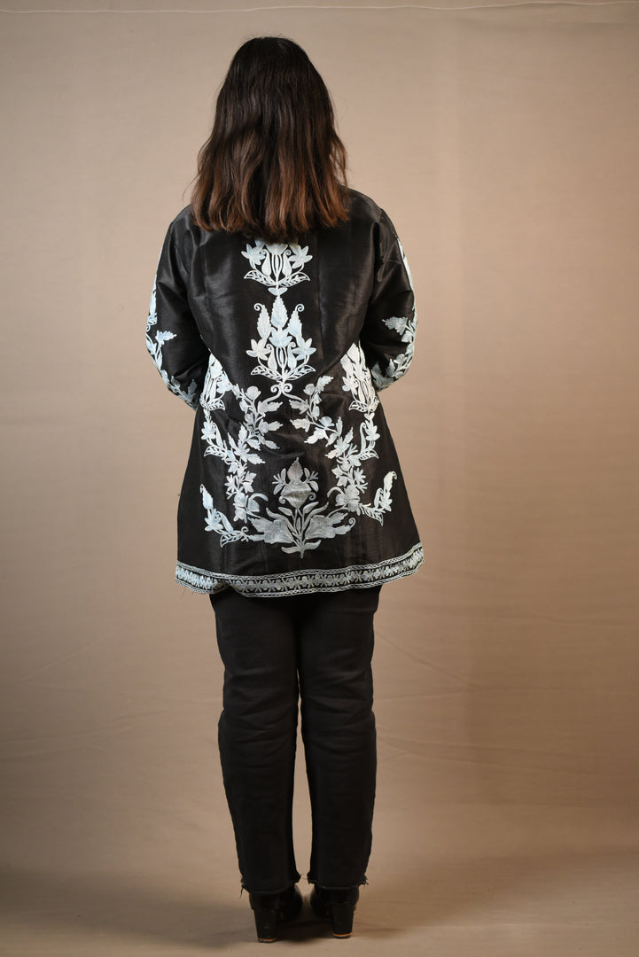 Silk Kashmiri Embroidered Jackets