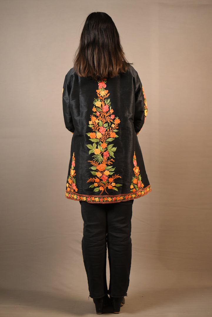 Silk Kashmiri Embroidered Jackets