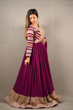 Load image into Gallery viewer, Dhori Work Georgette Fabric Gown
